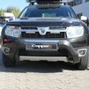 Накладка на передній бампер (ABS, сіра) для Dacia Duster 2008-2018 рр - 1