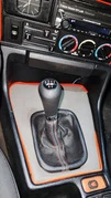 Ручка КПП ОЕМ (кожзам, чорна гладка) для BMW 5 серія E-34 1988-1995 рр - 5