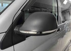 Смужки на дзеркала (2 шт., нерж) для Volkswagen T5 2010-2015 рр - 1