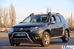 Кенгурятник WT002 (нерж) для Dacia Duster 2008-2018 рр - 2