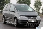 Кенгурятник WT004 (нерж) 60 мм для Volkswagen Sharan 1995-2010 рр - 3