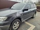 Нижня окантовка вікон (6 шт, нерж) для Mitsubishi Outlander 2001-2006 рр - 4