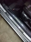 Накладки на дверні пороги OmsaLine тип 1 (4 шт, нерж) для Volkswagen Passat B8 2015-2023 рр - 3