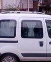 Перемички на рейлінги під ключ (2 шт) Чорний для Renault Kangoo 1998-2008 рр - 4