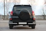 Задні куточки AK003-double (2 шт., нерж) для Toyota Rav 4 2006-2013 рр - 2