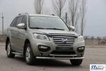Передній захист ST014 (нерж) 60/42 мм для Lifan X60 - 3