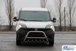 Кенгурятник WT003 (нерж.) 60 мм для Fiat Doblo II 2010-2022 рр - 3