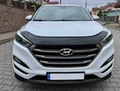 Дефлектор капоту (EuroCap) для Hyundai Tucson TL 2016-2021рр - 1