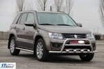 Кенгурятник ST-WT-15 (нерж.) для Suzuki Grand Vitara 2005-2017 рр - 2