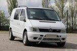 Кенгурятник WT022 (нерж.) для Mercedes Vito W638 1996-2003 рр - 1