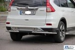 Задня дуга AK003-21 (нерж) для Honda CRV 2012-2016 рр - 3