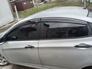 Вітровики з хромом SD (4 шт, Niken) для Hyundai Accent 2011-2017 рр - 1