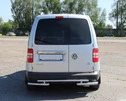 Задня дуга AK003-2 (2 шт., нерж) для Volkswagen Caddy 2004-2010 рр - 1