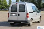 Задні подвійні куточки AK003-подвійний (нерж) для Citroen Jumpy 1996-2007 рр - 4
