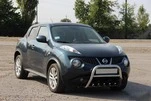 Кенгурятник QT012 (нерж) для Nissan Juke 2010-2019 рр - 1