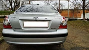 Накладки на стопи (2 шт, пласт) для Hyundai Elantra (XD) 2000-2011 рр - 7