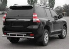Задня дуга AK002-2v2 (нерж) для Toyota Land Cruiser Prado 150 - 1