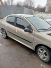 Накладки на ручки (нерж) 4 шт, Carmos - Турецька сталь для Peugeot 206 - 2