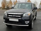 Передній захист ST008 (нерж) для Ford Ranger 2007-2011 рр - 1