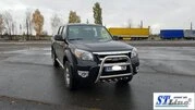 Кенгурятник QT008 (нерж) для Ford Ranger 2007-2011 рр - 2