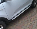 Бокові пороги Niken BMW-style (2 шт., Алюм.) для Kia Sportage 2010-2015 рр - 11