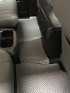 Поліуретанові килимки 3 ряди (EVA, сірі) Середній ряд - 3 місця для Toyota Sequoia 2007-2022рр - 9