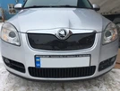 Зимова накладка на решітку (2007-2010, верхня) Матова для Skoda Fabia рр - 1