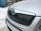 Зимова накладка на решітку (2007-2010, верхня) Матова для Skoda Fabia рр - 3