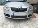 Зимова накладка на решітку (2007-2010, верхня) Матова для Skoda Fabia рр - 4