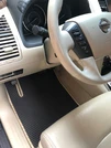 Килимки салону 3 ряди (EVA, чорний) для Nissan Armada 2016-2024 рр - 1