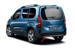 Кромка бампера (нерж.) для Peugeot Partner/Rifter 2019- рр - 1