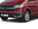 Накладки на противотуманки 2019-2025 (4 шт, нерж) для Volkswagen T6 - 1