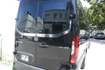 Кромка заднього скла V-2 Carmos (2 шт, нерж) для Mercedes Sprinter W907/W910 2018- рр - 4