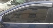 Вітровики з хромом (4 шт., Sunplex Chrome) для Volkswagen Passat B6 2006-2012рр - 3