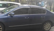 Вітровики з хромом (4 шт., Sunplex Chrome) для Volkswagen Passat B6 2006-2012рр - 2