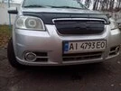 Зимова решітка Глянцева для Chevrolet Aveo T250 2005-2011 рр - 2