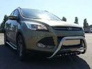 Кенгурятник WT004 (нерж.) для Ford Kuga/Escape 2013-2019 рр - 1