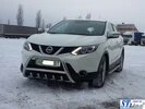 Кенгурятник WT003 (нерж) для Nissan Qashqai 2014-2021 рр - 3