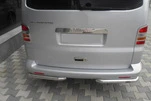 Задні куточки AK003 (2 шт., нерж) для Volkswagen T5 Multivan 2003-2010 рр - 4