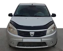Дефлектор капоту (EuroCap) для Dacia Sandero 2007-2013 рр - 1