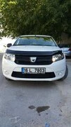 Дефлектор капоту (EuroCap) для Dacia Logan II 2013-2022 рр - 13