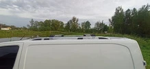 Перемички на рейлінги без ключа (2 шт) Чорний для Citroen SpaceTourer - 4