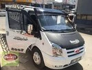 Окантовка вікон Carmos (2 шт., нерж.) для Ford Transit 2000-2014 рр - 2