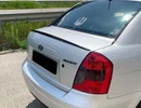 Спойлер LIP (Sunplex, чорний) (115,8см * 6,3см) для Hyundai Accent 2006-2010 рр - 1
