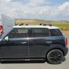 Перемичка на інтегровані рейлінги (2 шт, під ключ) Чорний для Mini Countryman R60 2010-2017 рр - 14