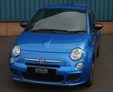 Накладки на дзеркала 2007-2015 (2 шт., натуральний карбон) для Fiat 500/500L - 11