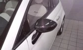 Накладки на дзеркала 2007-2015 (2 шт., натуральний карбон) для Fiat 500/500L - 5