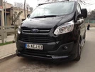 Накладка на передній бампер (2013-2017, під фарбування) для Ford Custom рр - 3
