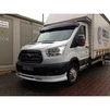 Козирьок на лобове скло (чорний глянець, 5мм) для Ford Transit 2014- рр - 2