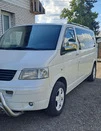 Накладки на дзеркала (2 шт) Carmos - Хромований пластик для Volkswagen T5 Transporter 2003-2010 рр - 1